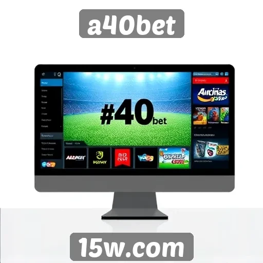 Análise da interface do usuário do site a40bet